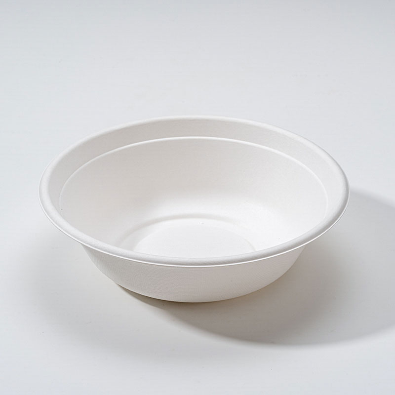 Bagasse Pulp Rak skål för måltidsförberedande tjänster